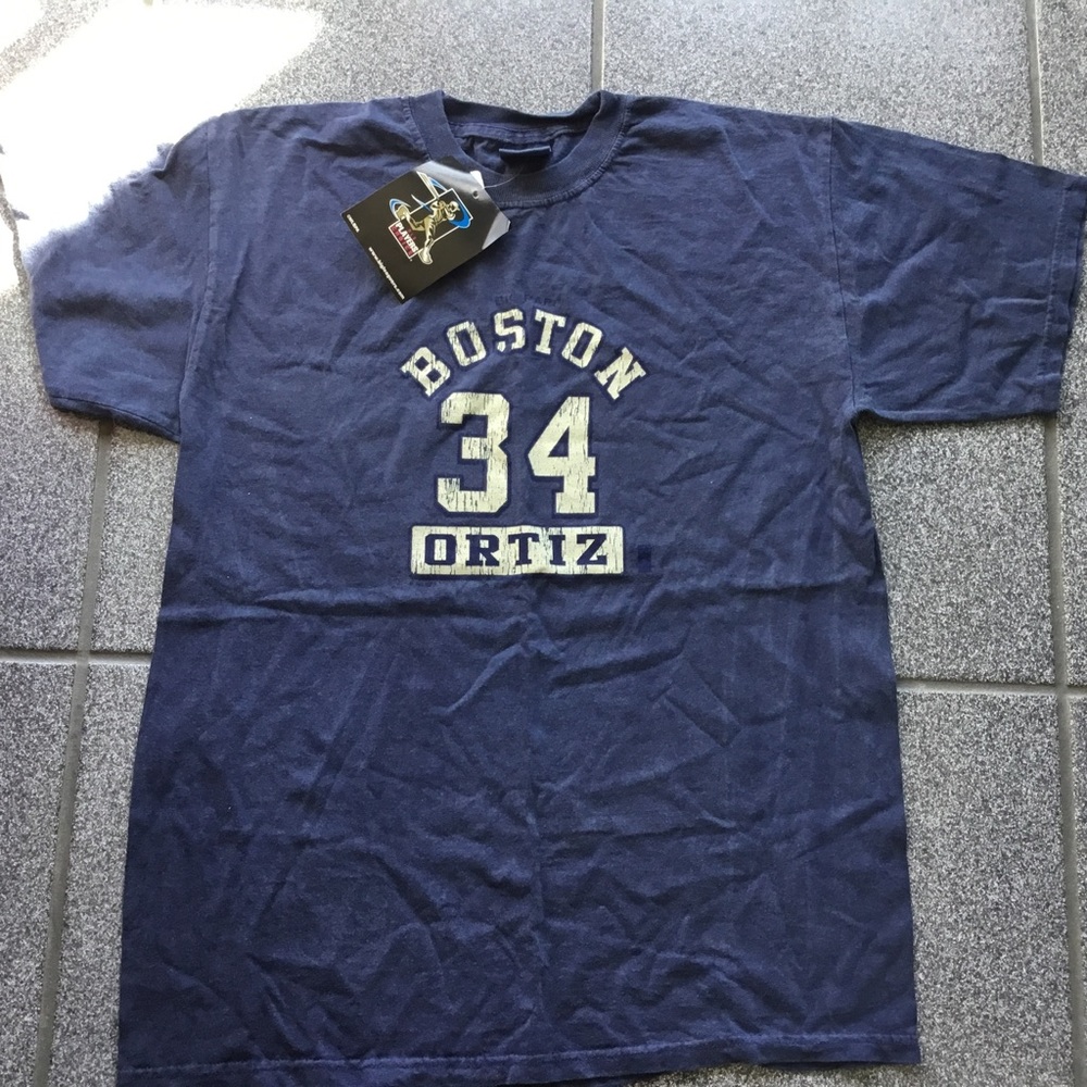 Vintage Ortiz Boston Red Sox NWT Shirt